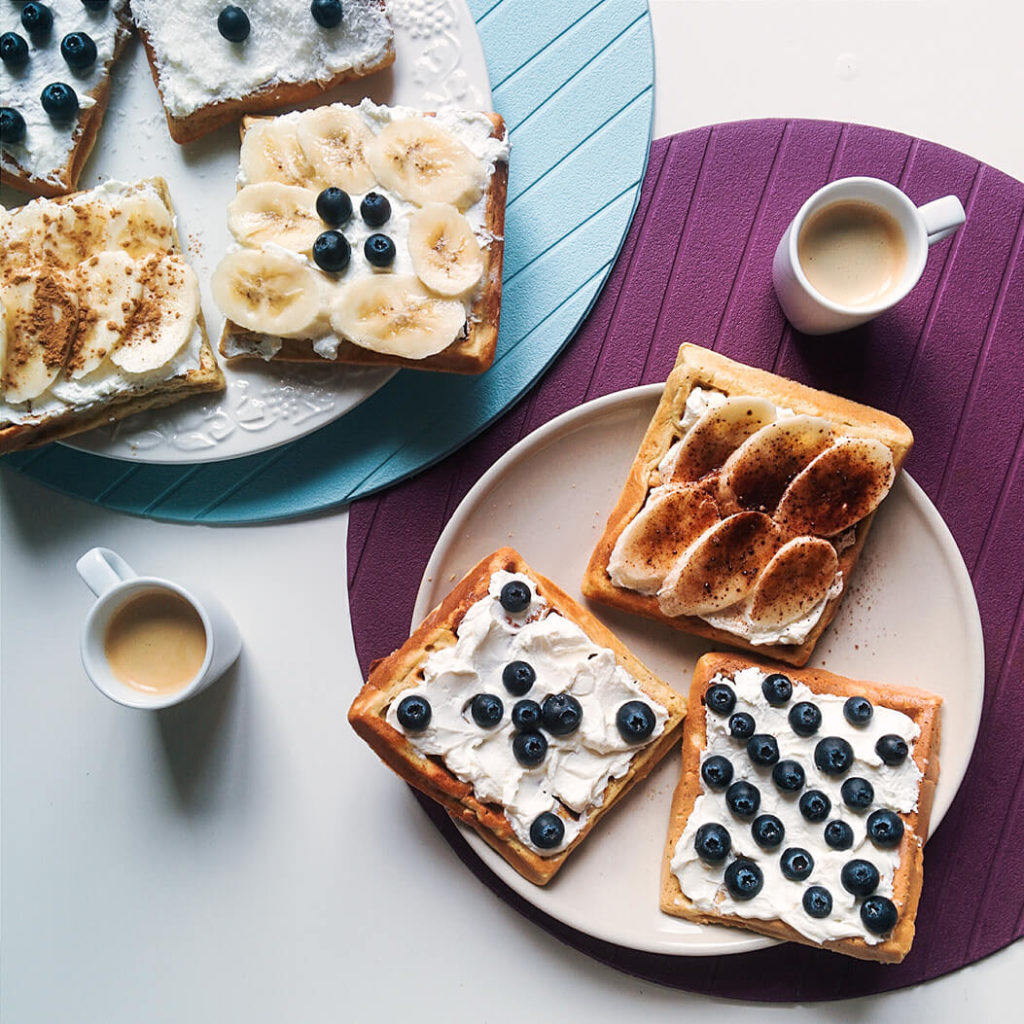 Café e waffles